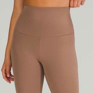 Lululemon Align Super High Rise Short *10" Cacao